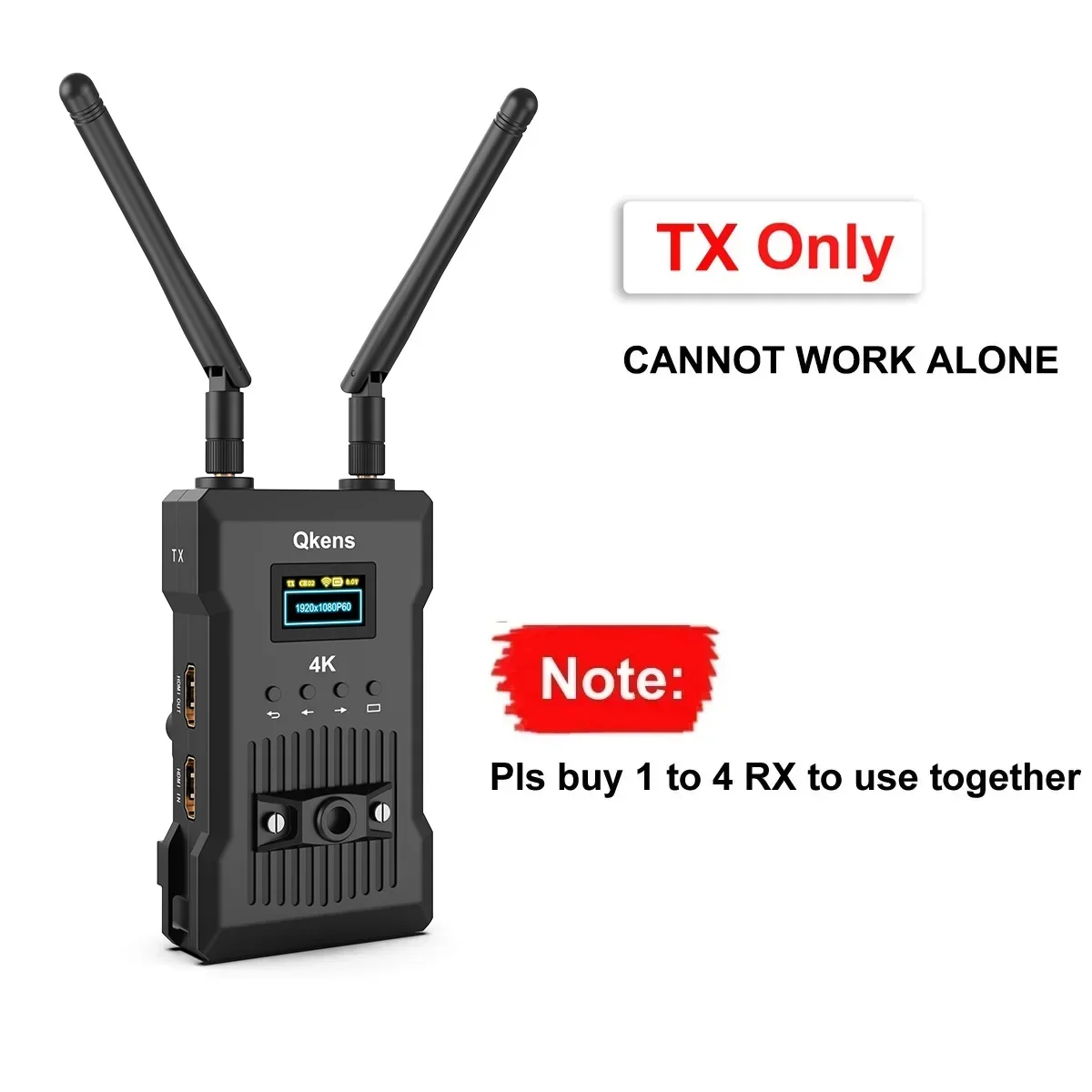 Émetteur-récepteur Vidéo HDMI Sans Fil, Adaptateur D'affichage D'extension, Commutateur De Partage D'écran, PS4, Appareil Photo, DVD, PC Vers Budgétaire TV, 50m