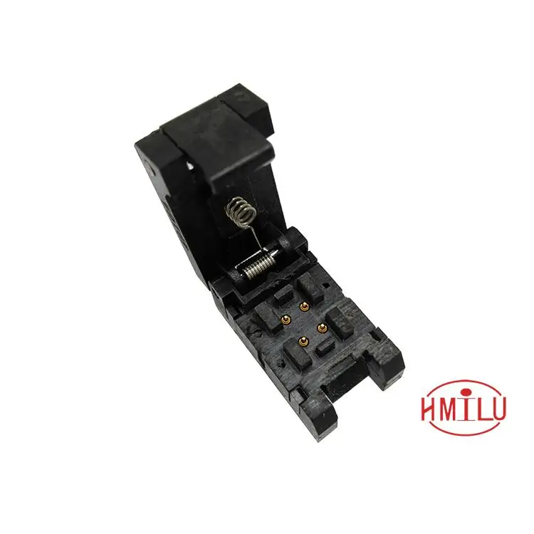 

Crystal probe oscillator test socket burn in socket for 5032 4pin crystal size 5X3.2mm XO crystal test socket burn in socket
