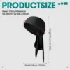 2/3-piece set Do-rag(durag), cycling Skull Caps, sports Headwrap hat, running Headscarf, sweats breathable For Men Women Bandana 2