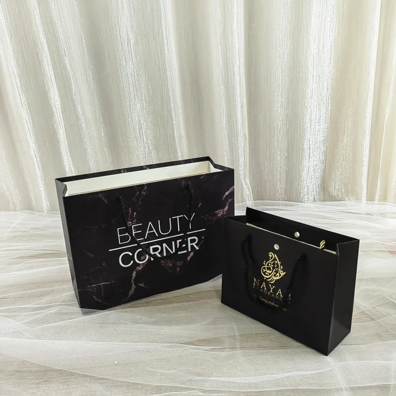100x Paper Bag Gift Boxes Commodity Packaging Handbag Customize Logo With Frame ,Shopping Promotion Bags Wedding Gifts Wrapping 1 S89bd622308cc4bf2bfb04820001281f8n