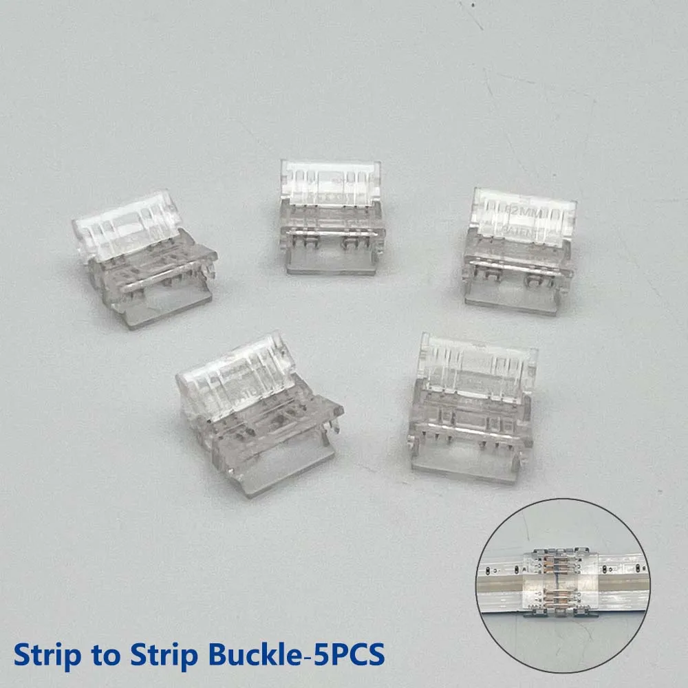 ตัวเลือกสินค้า ตัวเชื่อมต่อสายไฟ LED Strip 6Pin COB RGBCCT 12MM ทนทาน ใช้งานง่าย