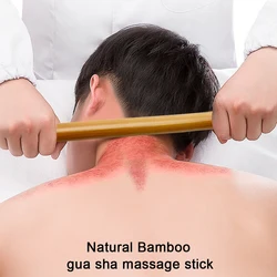 Natural Bamboo Massage Sticks Face Neck Cellulite Gua Sha Massage For body Muscle Relax Maderoterapia Massager Roller