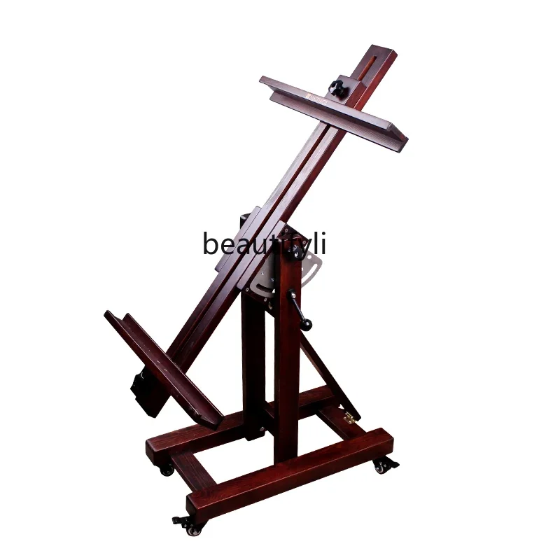 

Студийный мольберт для помещений, универсальный мольберт с колесами и акварелью