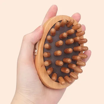 Massaggio del corpo spazzola meridiana massaggio pettine per capelli cuscino d'aria del cuoio capelluto massaggio Brushs corpo spazzola anticellulite massaggiatore Relax pressione