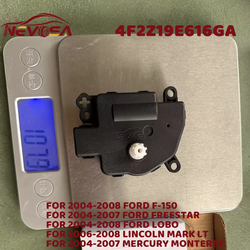 604-218 HVAC Heater Air Blend Door Actuator for 2004-2008 Ford F-150 Lincoln Mark LT Mercury 604218 4F2Z19E616GA 4L3Z19E616BA