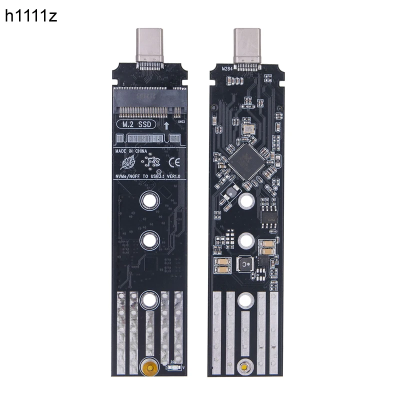 

M.2 to USB 3.1 SSD Adapter Gen2 10G NVME USB Adapter M2 NVME/SATA to Type C Adapter SSD M.2 NVME/SATA to Type C Adaptor RTL9210B