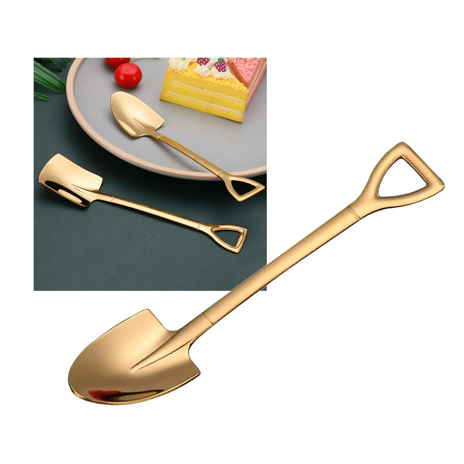 3-4pack-Shovel-Dessert-Stirring-Mixing-Spoon-for-Sugar-Cream-Teaspoons ...