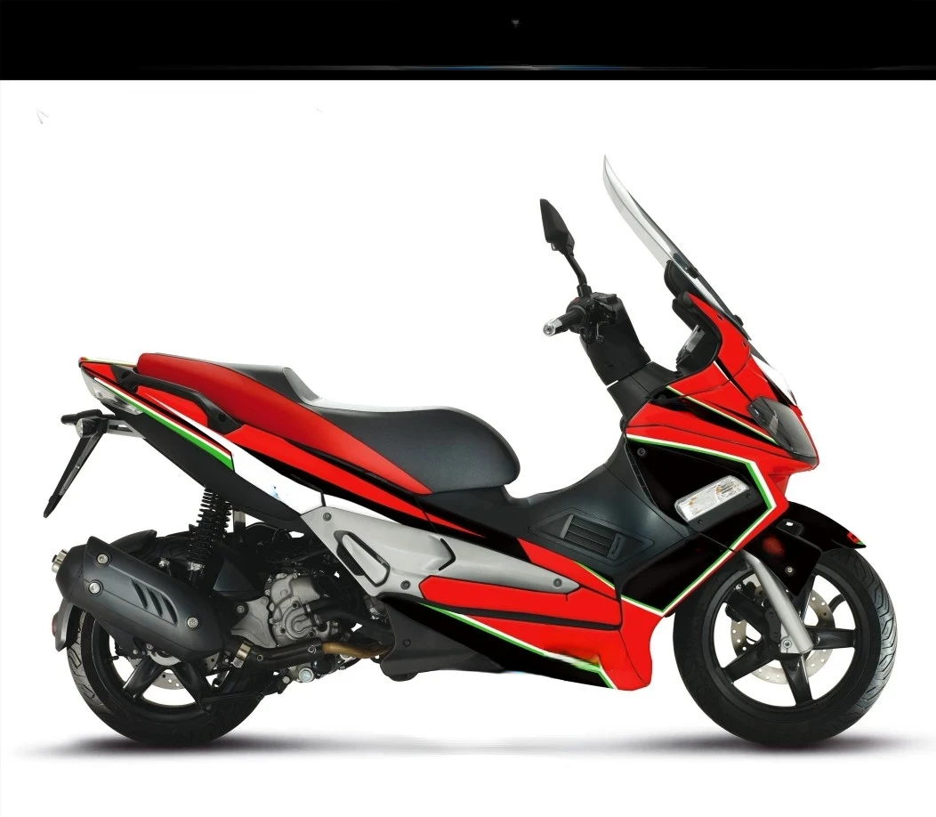 2x accessoire de modification d'ailettes de carénage de moto avec adhésif  pour motos électriques Rouge - Cdiscount Auto