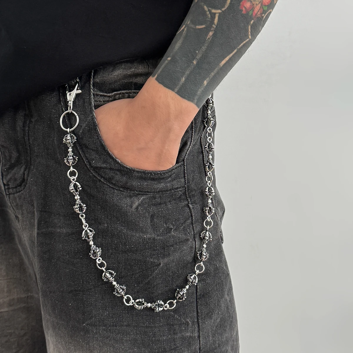 SalirconHipHopPunkCreativeWandKeychainWalletBeltChainMenGothTrousersHipsterPantJeansChainJewelryHalloweenGift-AliExpress36