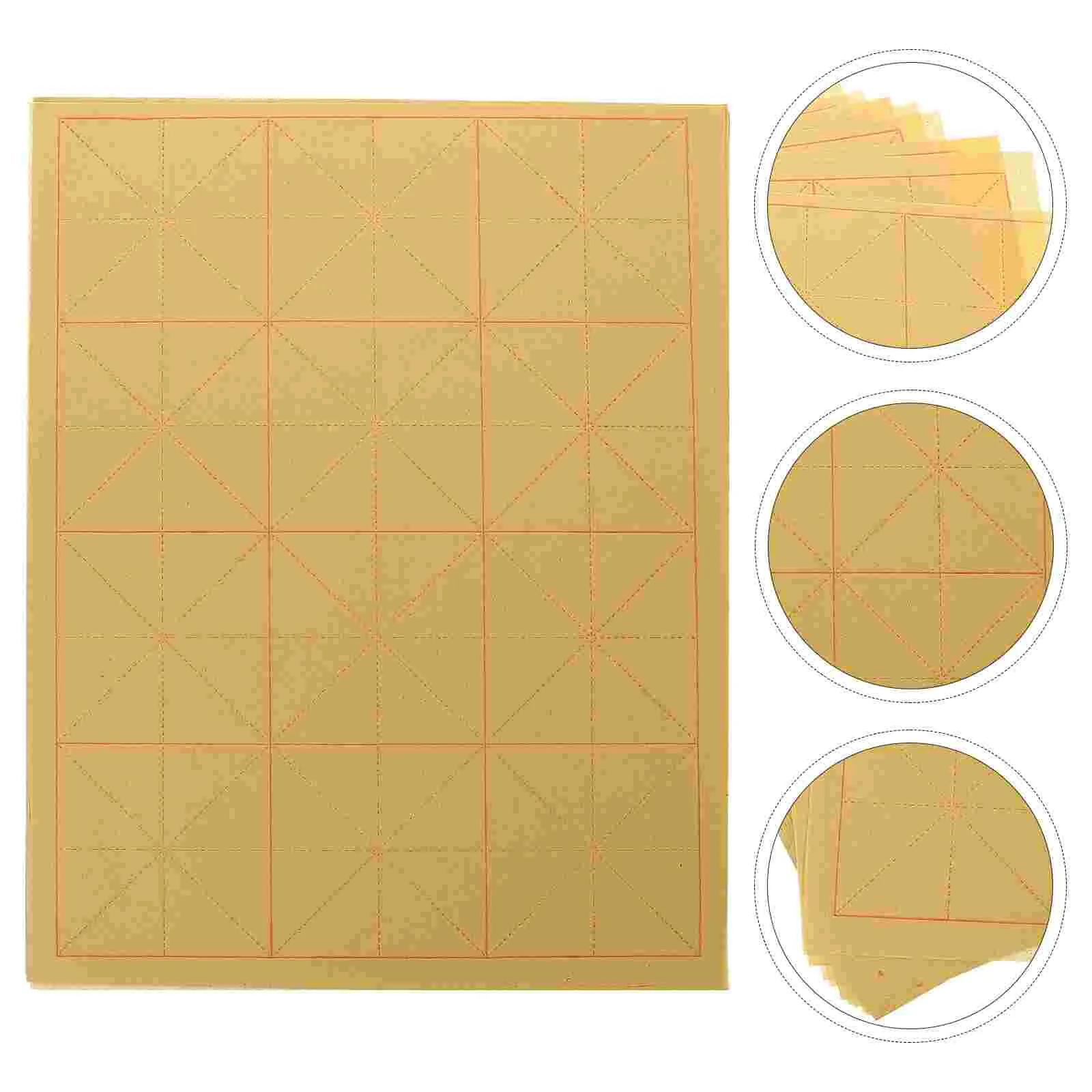 

80 Sheets Calligraphy Practicing Writing Paper Chinese Paper Practical Writing Paper Calligraphy Paper