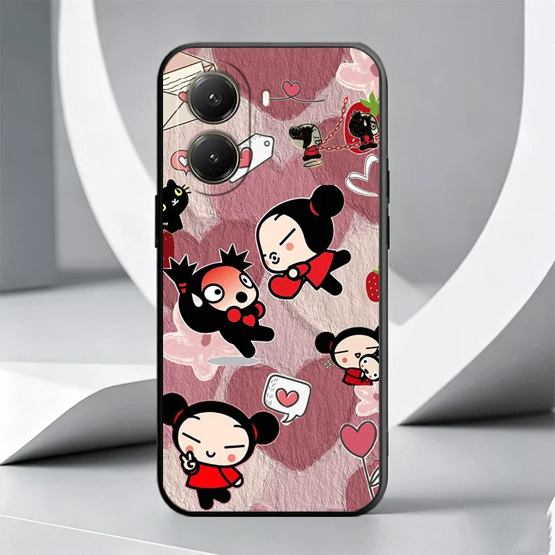 Cute Cartoon Character Soft Phone Case - Durable and Stylish Protection