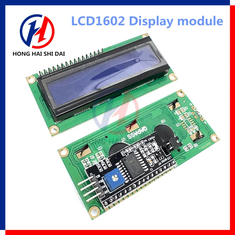 LCD module Blue Green screen IIC/I2C 1602 for arduino 1602 LCD UNO r3 mega2560 LCD1602 LCD1602+I2C 1pcs lcd1602 1602 module green screen 16x2 character lcd display module 1602 5v blue gree screen and white code for