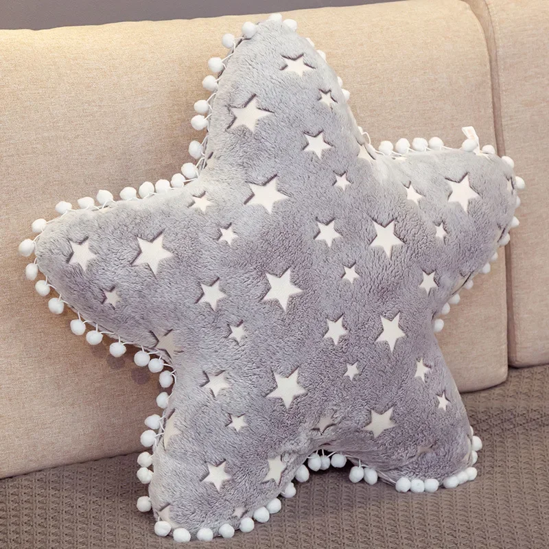 Luminous Cloud Moon Star Pillow Soft Cushion 2
