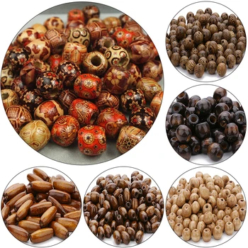 Natural Wood Spacer Beads 1