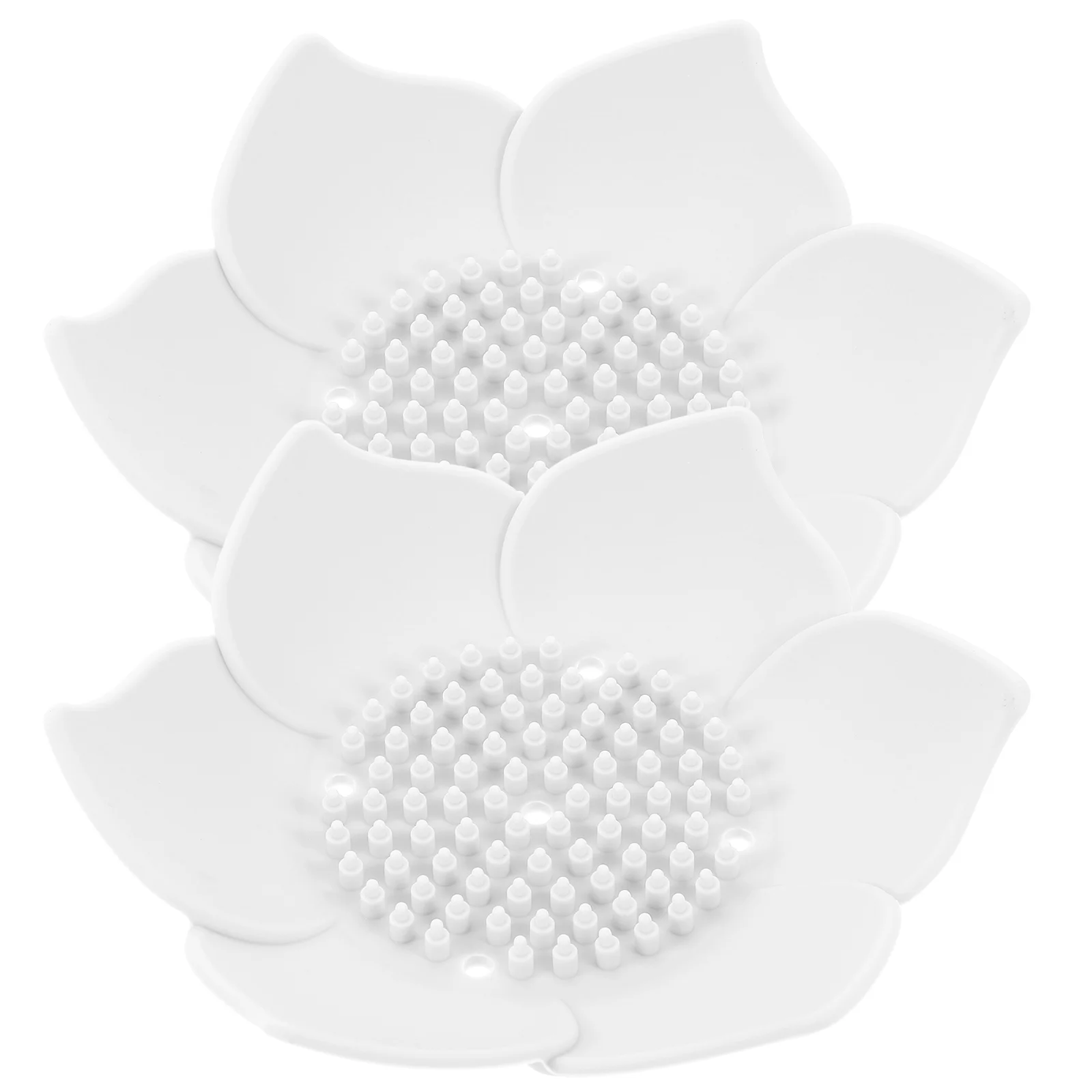 

Shower Steamer Tray Lotus Flowers Soap Dish Silicone Soap Dish Small Self Draining Bar Soap Holder