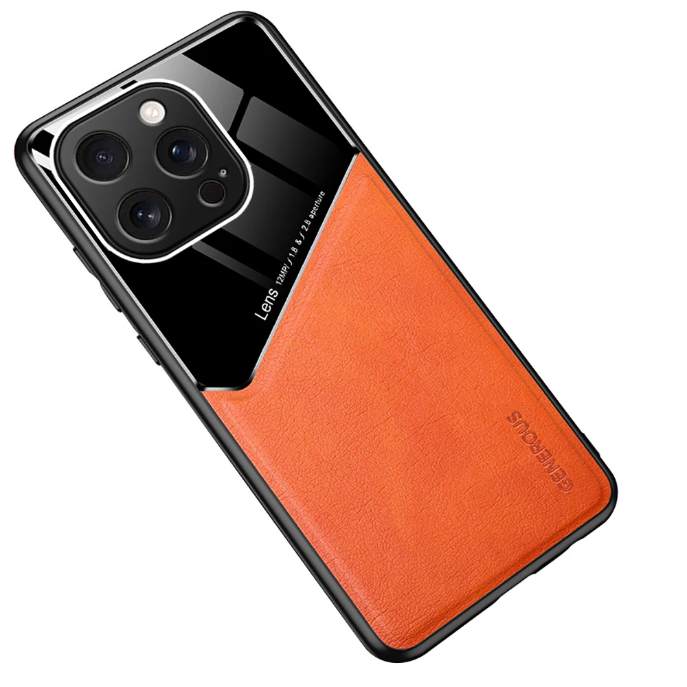 Magnetic Leather Anti-Fall Phone Case - Premium Protection 6.9 inches