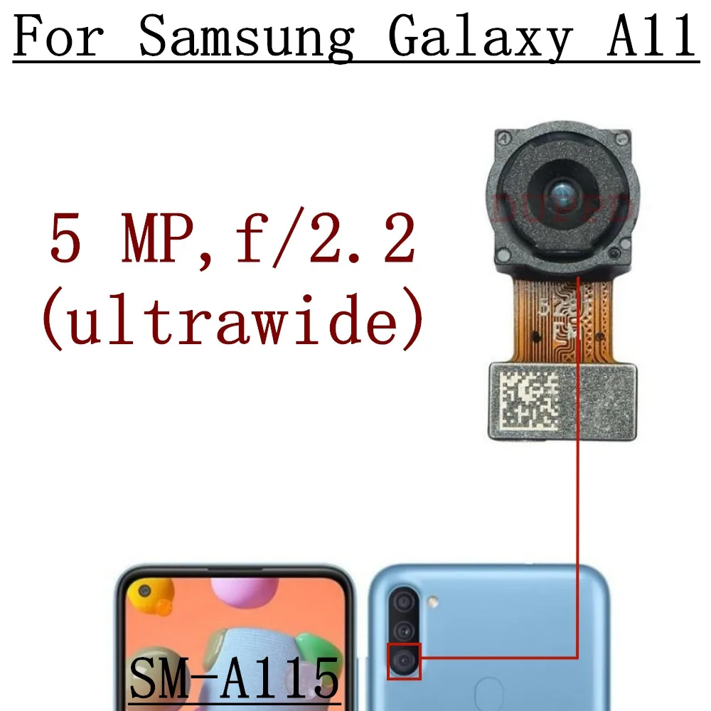 Rear Front Camera For Samsung Galaxy A11 A115F A115A A115U A115M