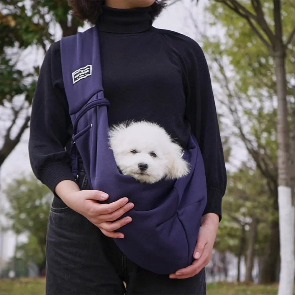 DogSupplie Comfortable Dog Bag Crossbody Shoulder Bag Portable Outdoor Travel Cat Puppy Sling Carrier Pet Carrying Supplies