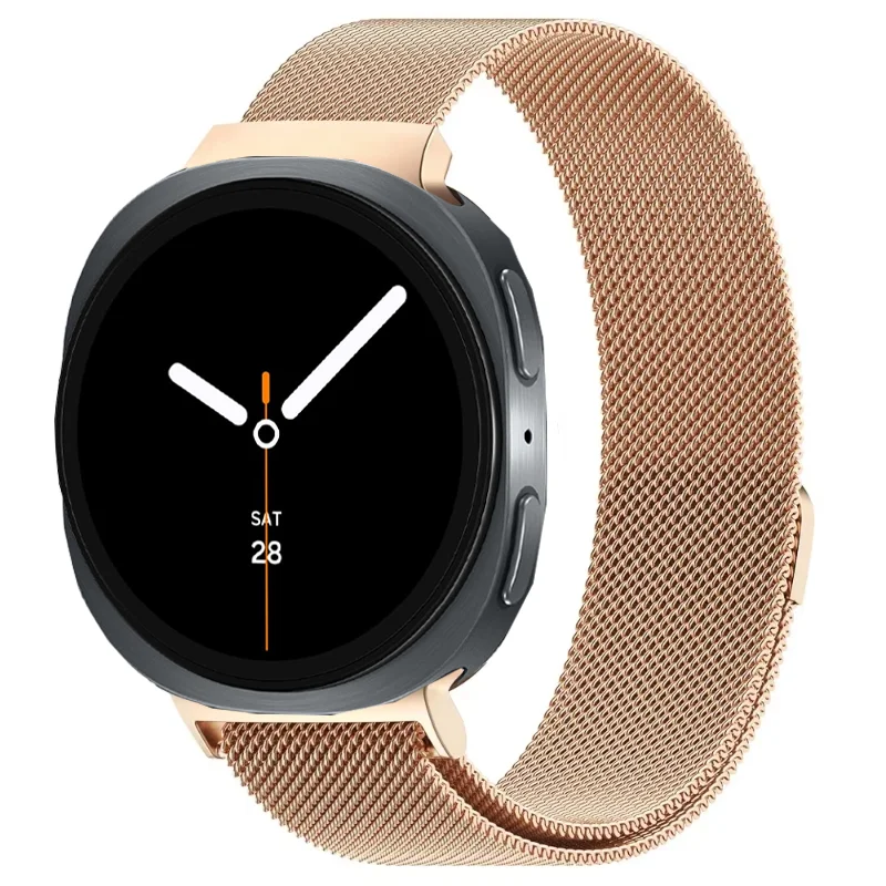 Stainless Steel Magnetic Milanese Loop Band Wristband Strap