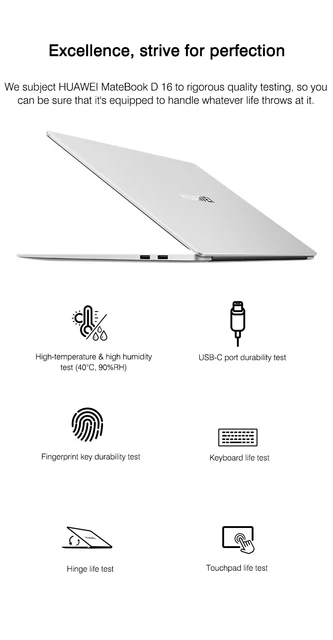 2024 HUAWEI MateBook D16 SE/D16 i9-13900H/i7-13700H/i5-13500H/i5-13420H  16GB 512GB/1TB 16-inch SSD LPDDR4X Numeric Keypad - AliExpress