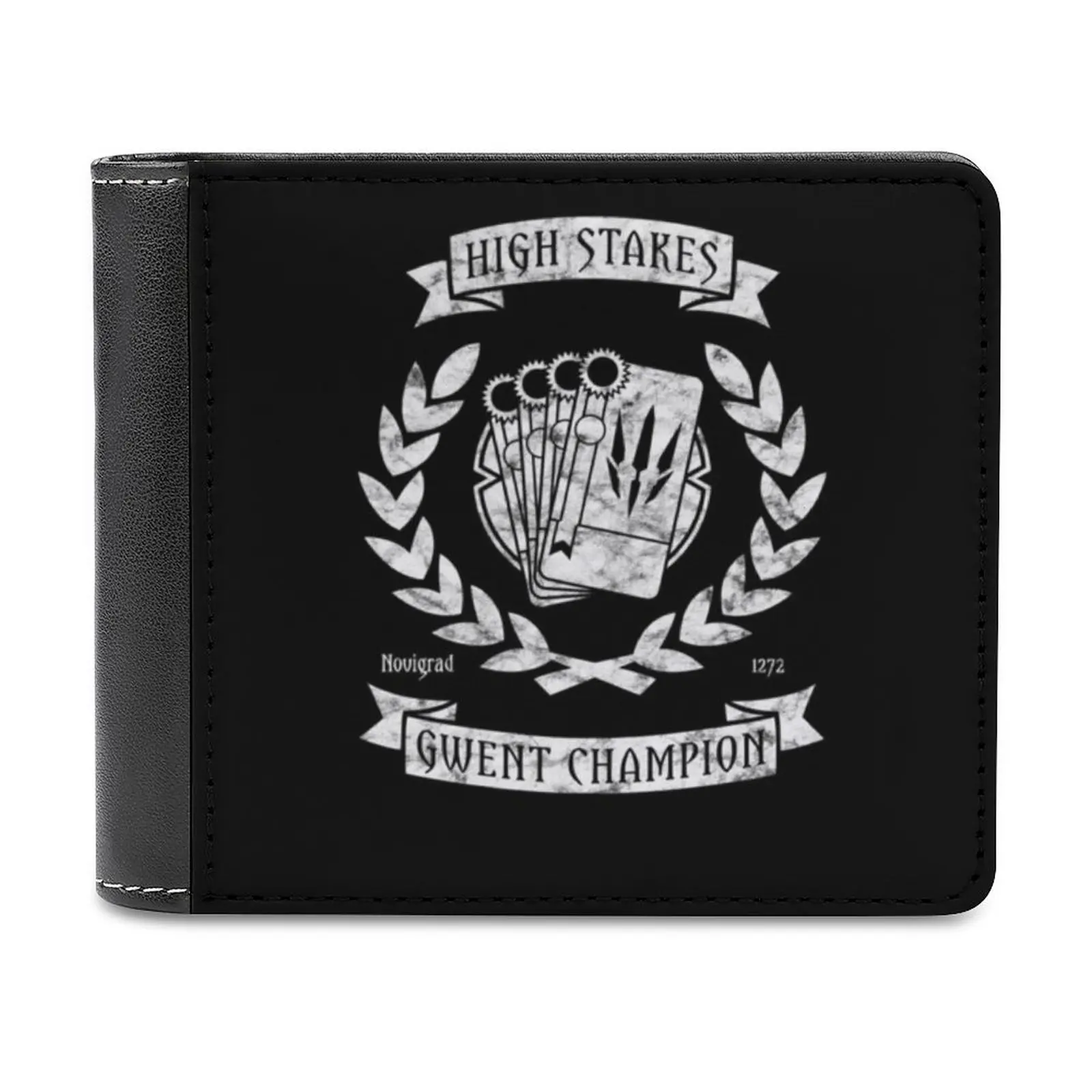 Portafoglio Da Uomo Gwed Con Picchetti Alti Portafoglio In Pelle Portafoglio Di Lusso Portafoglio Per Carte Uomo Donna Vincitore Sportivo Ad Alte Pres