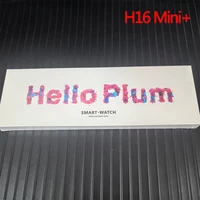 H16 Mini+ AMOLED Smart Watch Hello Plum Sersies X Men Photo Album Recording Smartwatch 42mm 1GB Local Music EBook Bluetooth 2025 1