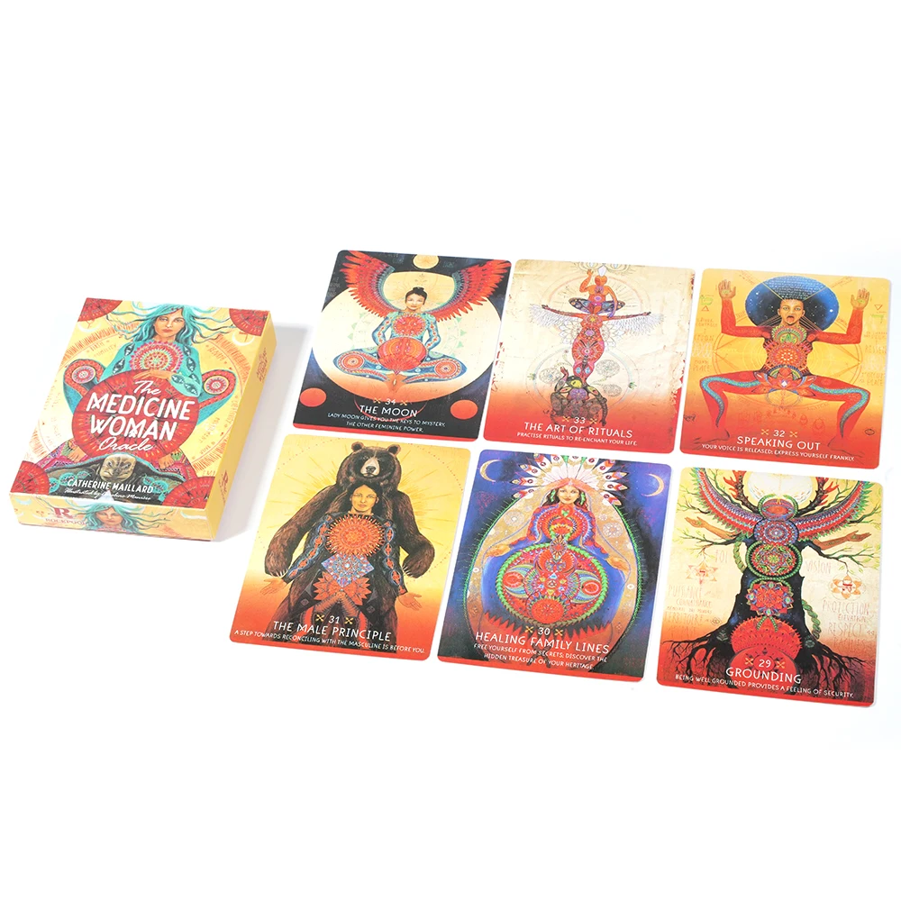 The Medicine Woman Oracle Discover the archetypes of the divine feminine Cards 4