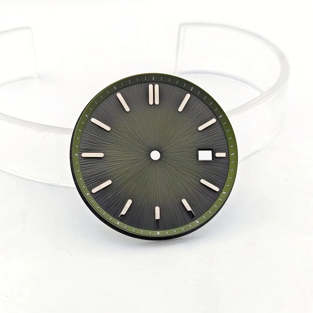 35mm Diameter Date Watch Dial - NO Luminous, Sterile Design, For Watch Crafting & Repairs