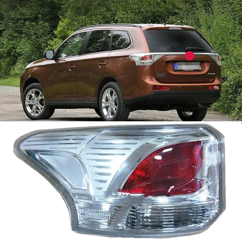 

Задние светодиодные фонари в сборе для Mitsubishi Outlander 2013 2014, задние фонари, 1 шт.