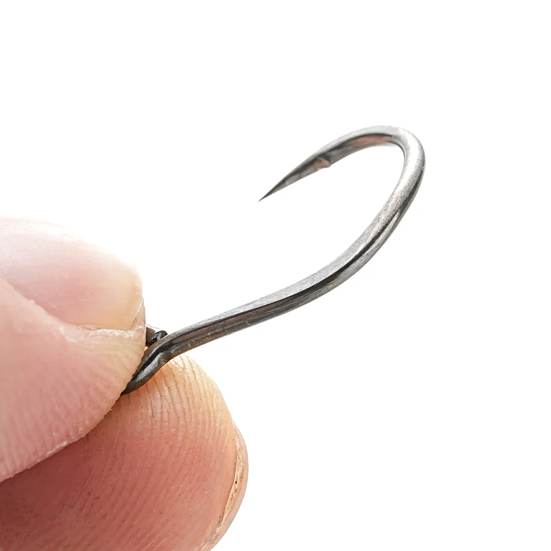 LTHTUG Castin' Pike Single Hooks For Hard Bait 2# 4# 6# Stream Fishing  Barbed Hook For Pike Salmon Carp Zander Perch Snapper - AliExpress