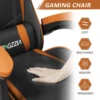 Gaming Chair Office Chair Ergonomic PU Leather Computer Desk Chair with Headrest and Lumbar Support Game Chairs Racing Chair 4