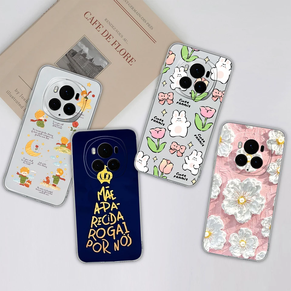 Duck Bow Transparent Silicone Durable Simplicity Bumper Case