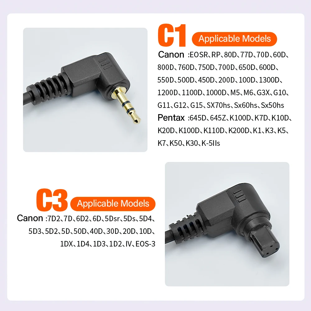 High quality Remote Shutter Release Cable Connecting Cord C1