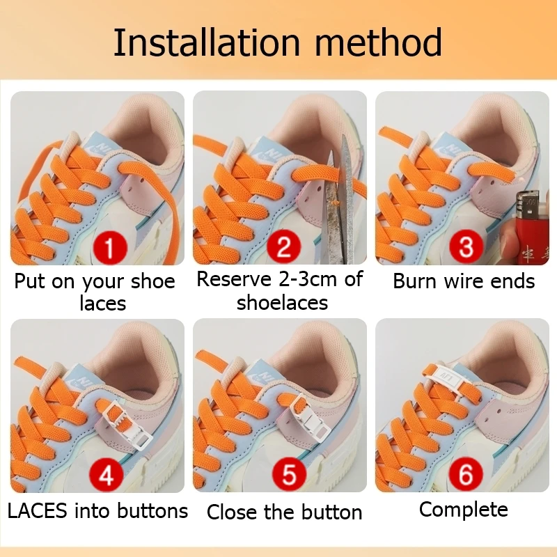 مرونة حذاء رياضة أربطة الحذاء للأطفال والكبار ، لا الأربطة حذاء التعادل ، مشبك منحني ، اتسعت رباط الحذاء المسطح للأحذية ، تصميم جديد ، 8 مللي متر