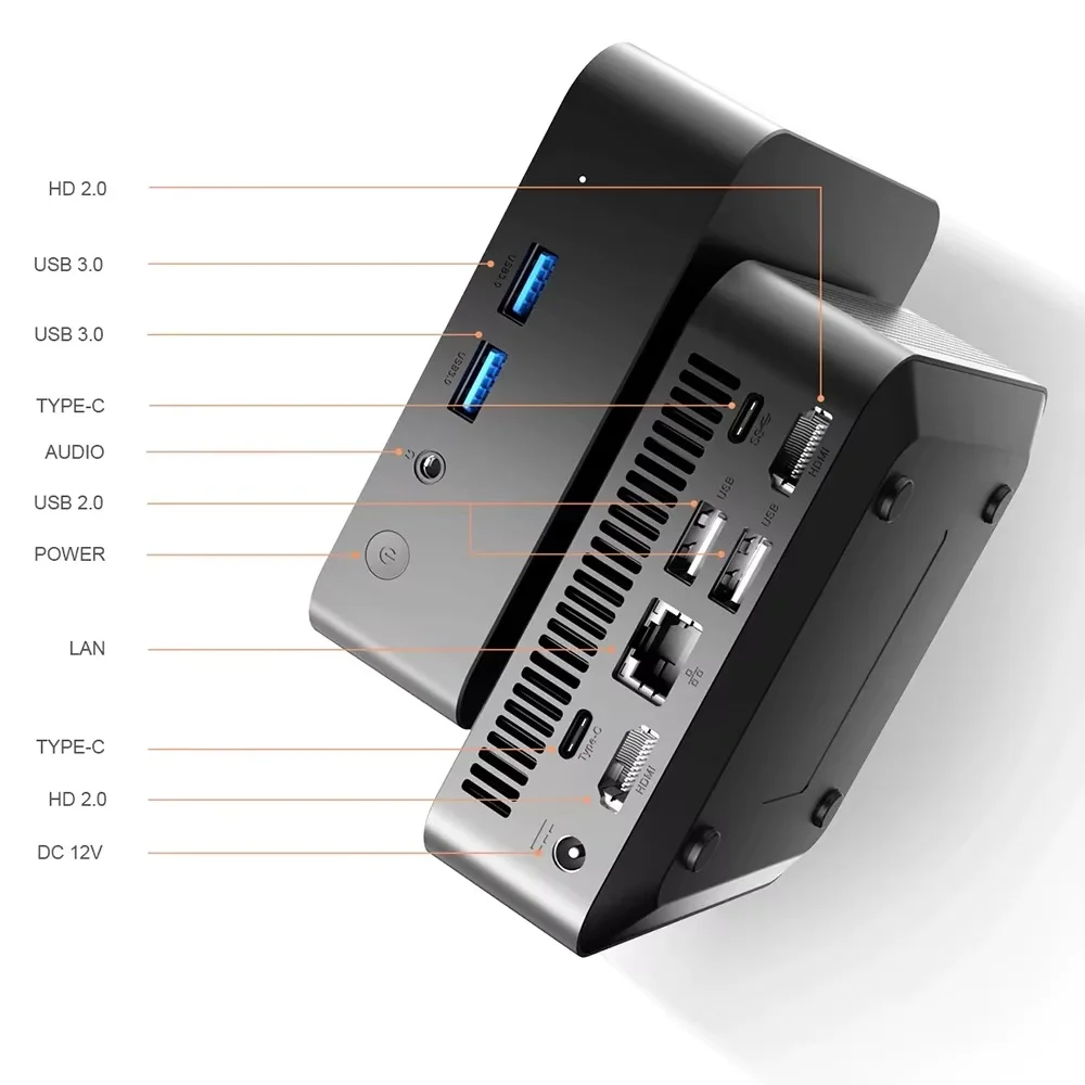 2025 Core i9 8950/N5095AHK mini PC Windows 11 Pro 16GB RAM 1TB 2TB