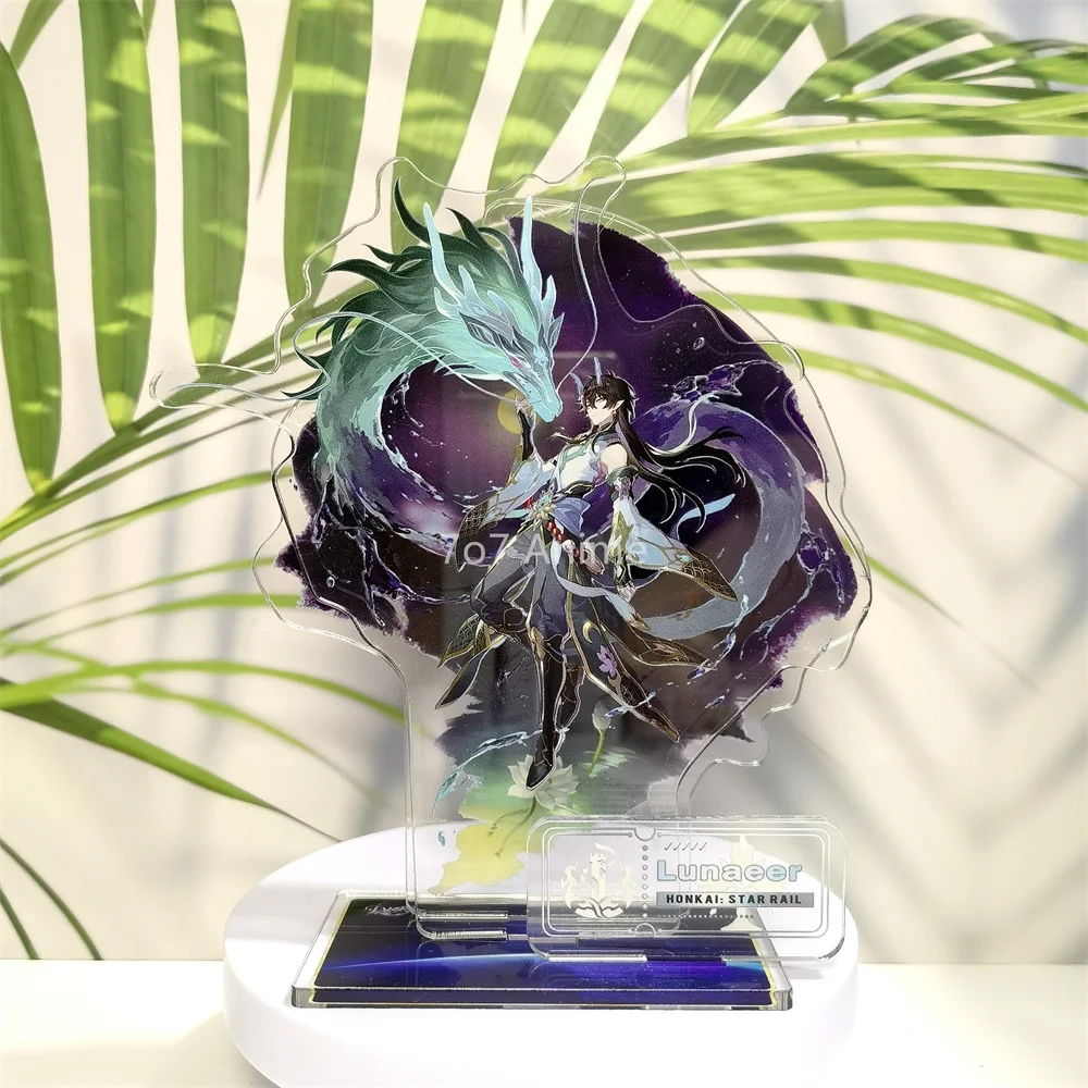 

Game Figure Honkai: Star Rail Imbibitor Lunae Lynx Jingliu Topaz Acrylic Stand Model Plate Desk Decor Standing Sign Friends Gift