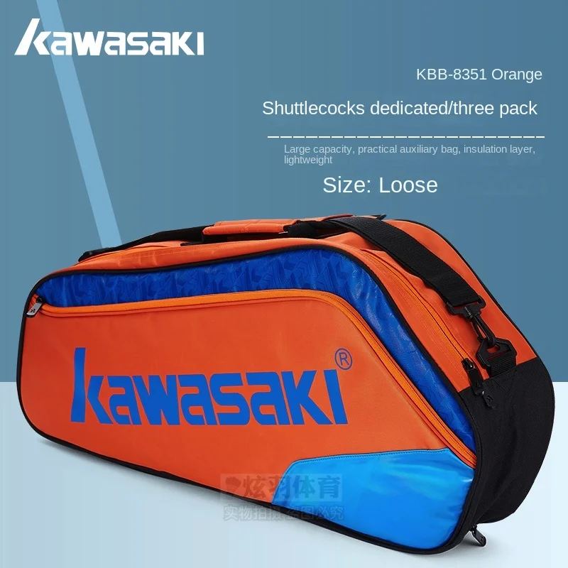 Avis / test - Kawasaki Badminton sac imperméable à l'eau simple épaule courge  raquette raquette de Tennis sacs de sport peuvent [79F41F5] - AUCUNE - Prix