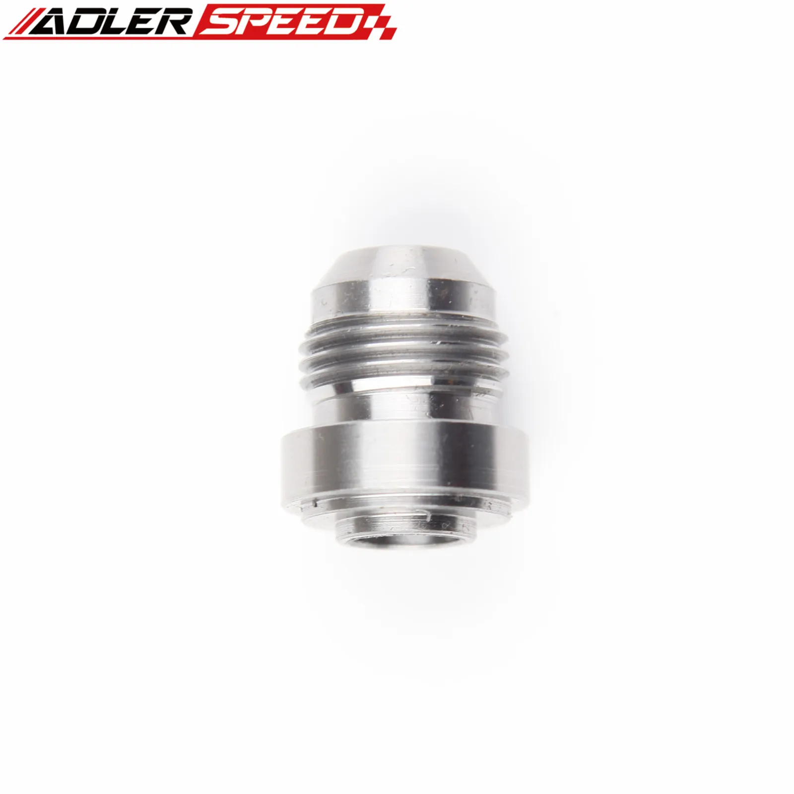 ADLERSPEED 2PCS -8 AN 8AN AN8 AN-8 수 연강 용접 피팅 마개 실버