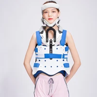 Orthosis Cervical Thoracic Halo Brace, ANGGREK Adjuatable Cervical Thoracic Orthosis Head Neck Chest Fixed Brace Cervical Thorac 1