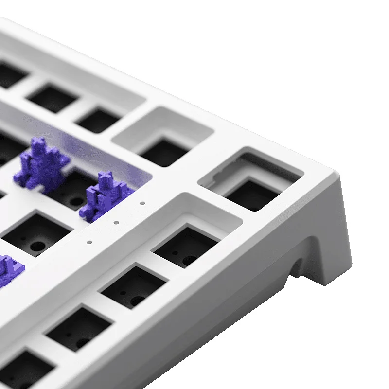 Kit de Teclado 82 Teclas Hot Swappable 5pin Switch 75 Modo Duplo com Fio 2.4ghz Nkro Placa de Montagem Pcb Mg75 - Imagem 4