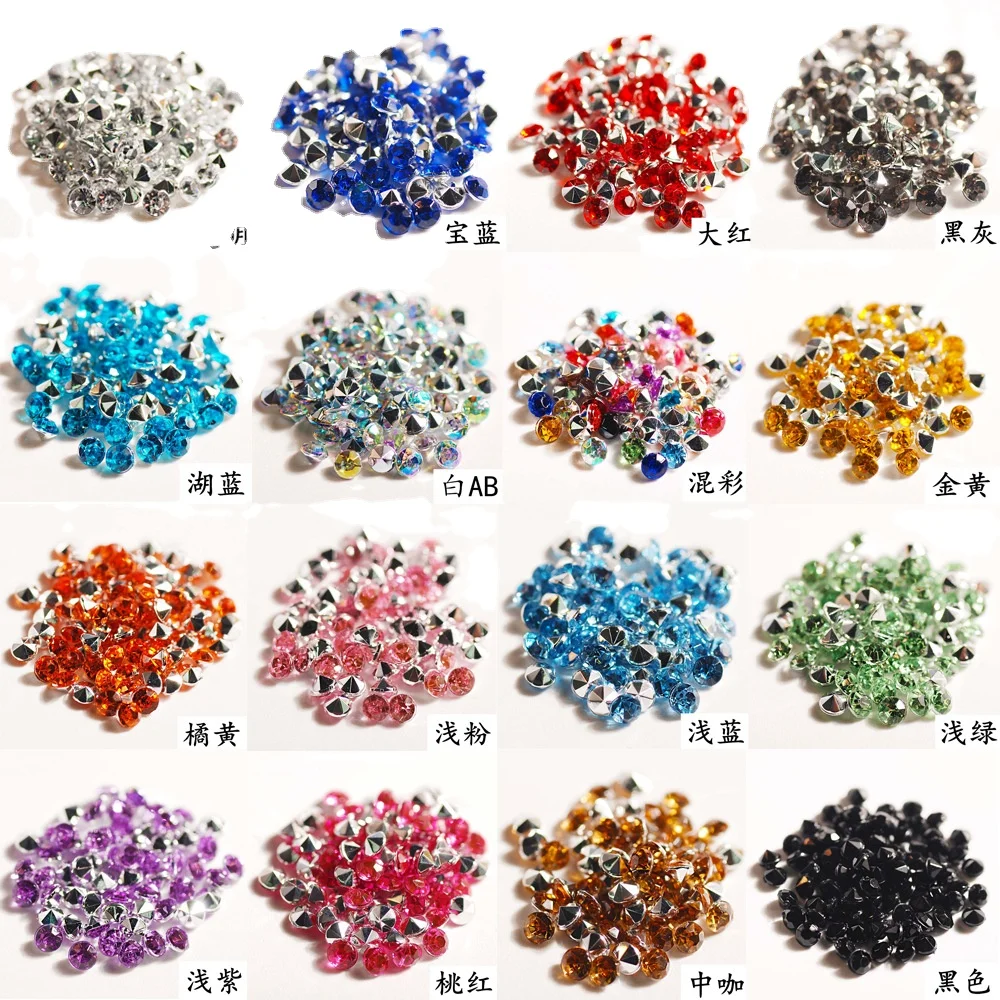 

Оптовая продажа, акриловый цвет, Φ 1,5 мм-10 мм, украшение для ногтевого дизайна, сделай сам, чехол для телефона, ювелирные изделия, аксессуары для одежды