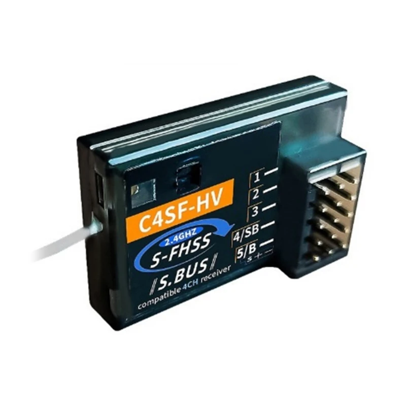 C4SF HV Splash Resistant Receiver For FutabaS FHSS FHSS SBUS 3PV 3PK 4PKS 7PK drone accessories drone repair parts
