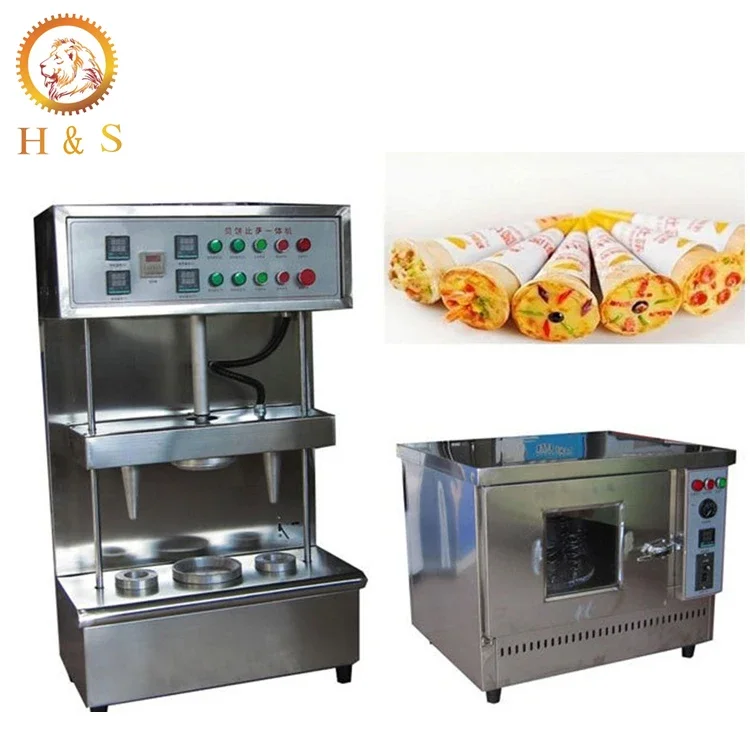 Commercial Automatic Pizza Cone Machine / Cone Pizza Oven / Kono Machine