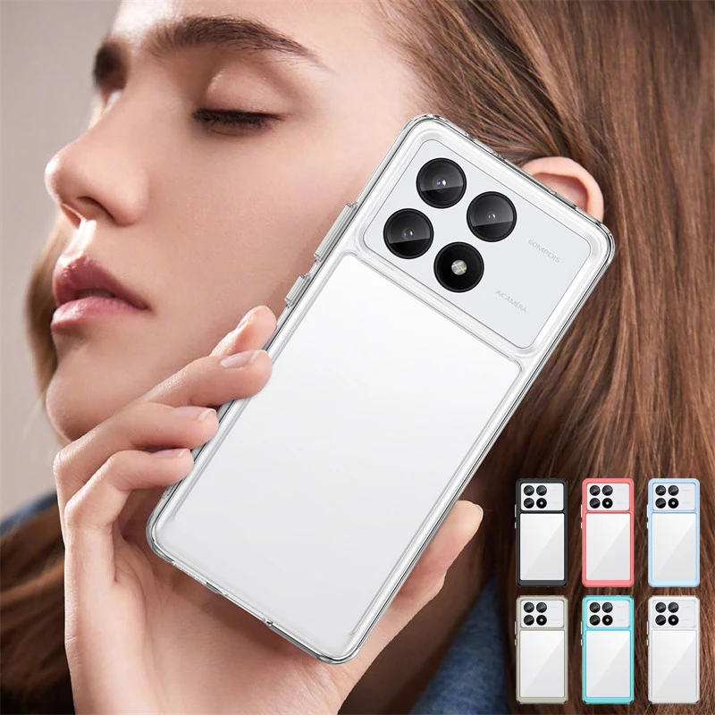 Per Xiaomi Poco X6 Pro 5G Custodia Xiaomi Poco X5 X6 Pro 5G Cover Antiurto Hard Pc Tpu Cover Posteriore Protettiva Per Telefono Xiaomi Poco X6