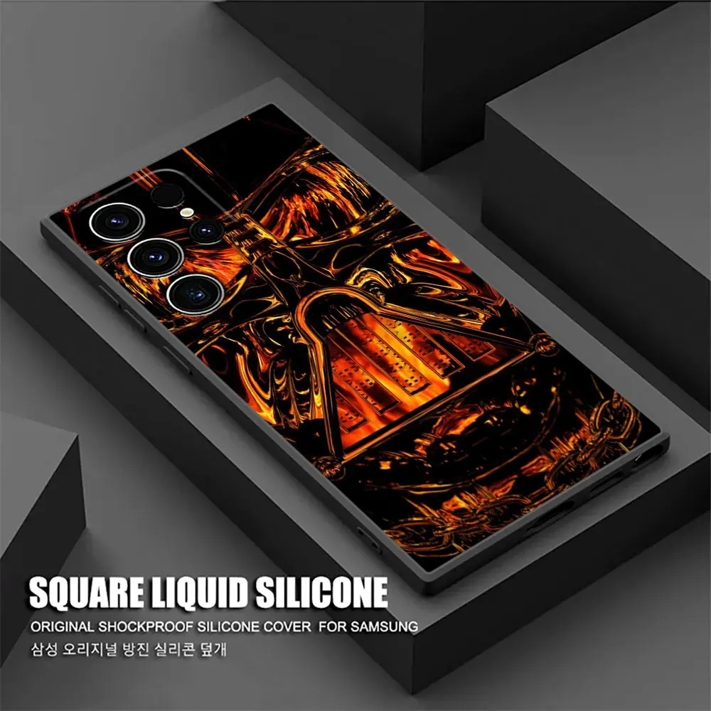 Galaxy-Themed Soft Phone Case - The Last Jedi Design