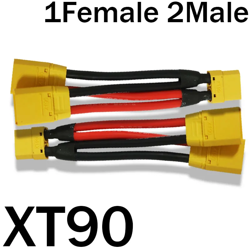 Lot Connecteurs XT90 pour Batterie RC - Mâle Femelle 1 à 3 Pièces