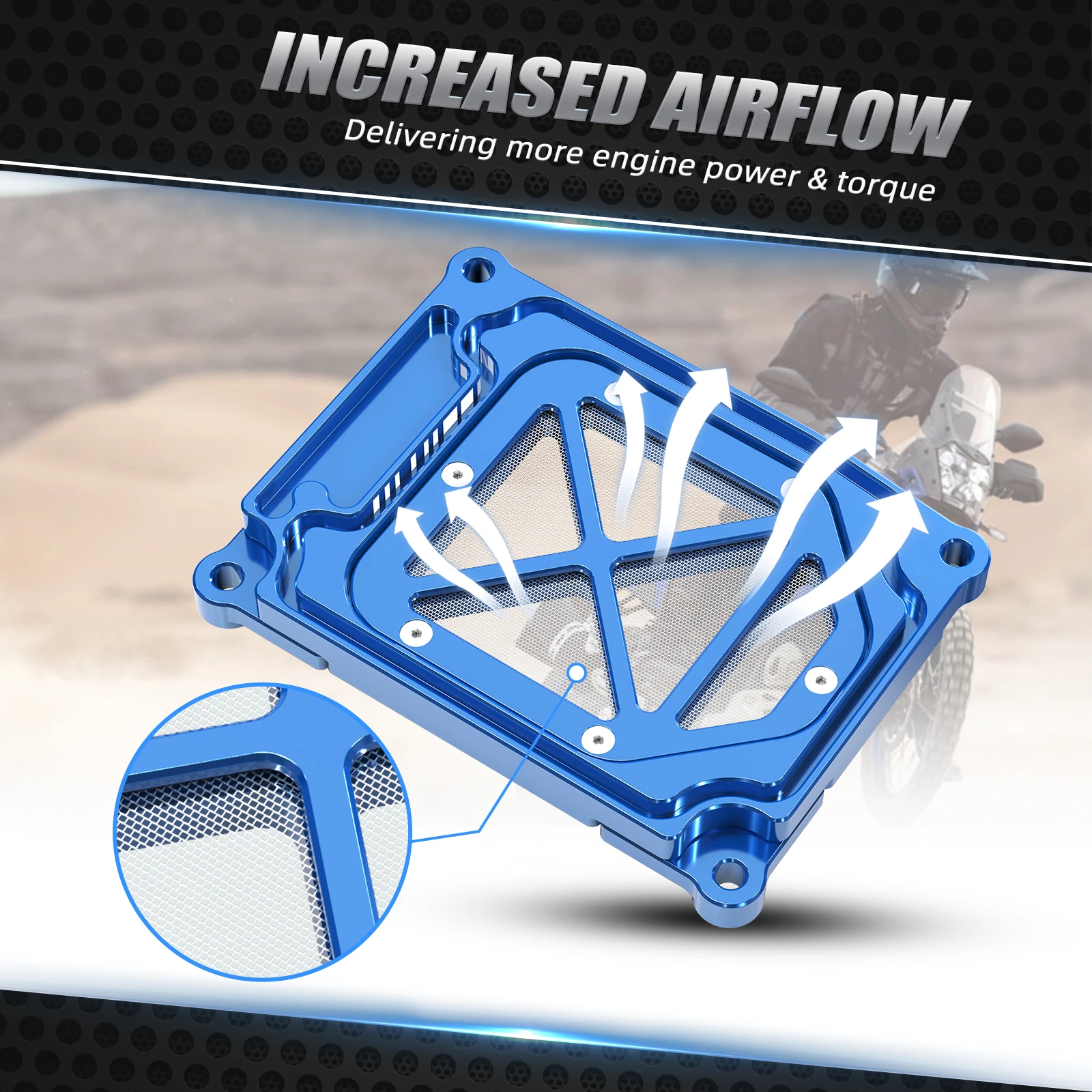 Für Yamaha Tenere 700 XTZ 700 2020-2024 Luftfilter Box Abdeckung T700 Rally Edition 2020 2021 20022 2023 2024 World Raid 2022-2023 – Detail 10