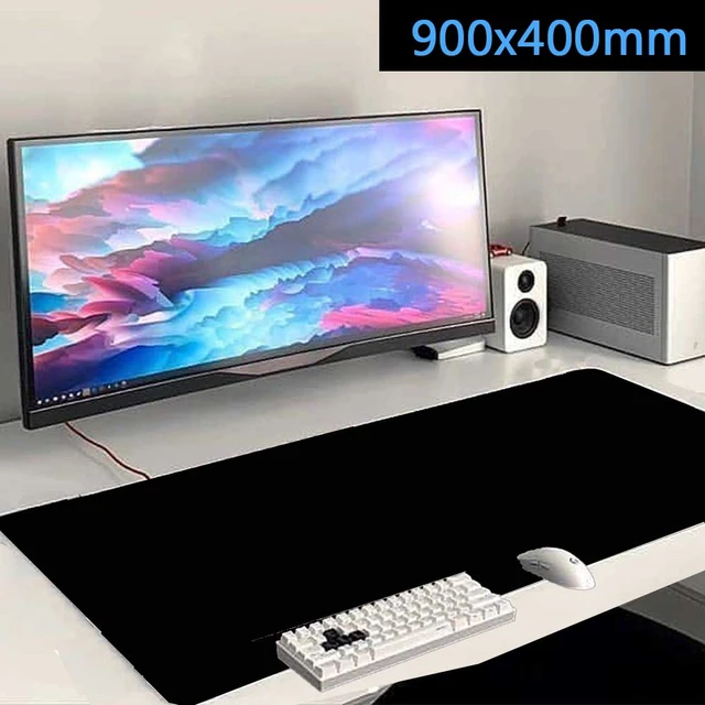 Tapis De Souris Tout Blanc 900x400mm Xxl, Grand Tapis De Jeu Pc Gamer,  Personnalisé, Pour Csgo - Tapis De Souris - AliExpress