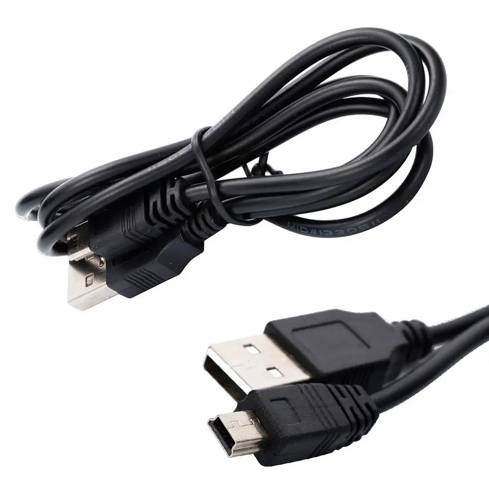 데이터 케이블 USB 2.0-미니 5 핀 수 잭, 구리 충전 코드 스피커, PSP 노트북 카메라, 휴대폰 액세서리