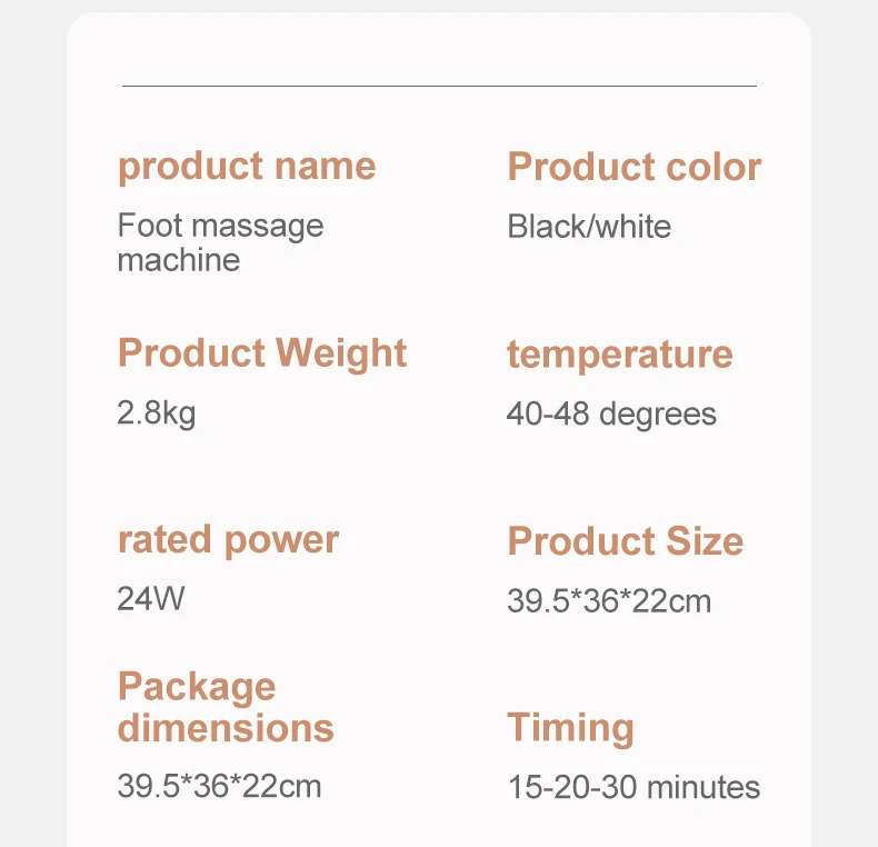 Massaggio elettrico per i piedi, Shiatsu, impastamento profondo, compressione dell'aria per la cura della salute, terapia di riscaldamento a infrarossi, antistress_voghion.com